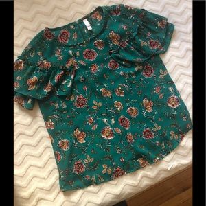Floral Xhilaration Blouse